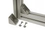 SAROKELEM SZETT B 60X60 NUT10, ALUMÍNIUM
