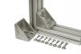 SAROKELEM B 90X90 NUT10, ALUMÍNIUM