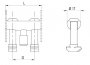 CSAPOS ÖSSZEKÖTŐ SZETT 60 D17X60