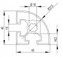BOSCH KOMPATIBILIS PROFIL 45X45 R NUT10