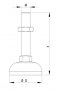 Gépláb D90 M16x145, horganyzott acél