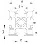 BOSCH KOMPATIBILIS PROFIL 45X45 S NUT10