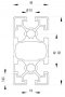 BOSCH KOMPATIBILIS PROFIL 45X90 L 4N NYI