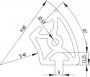 ITEM KOMPATIBILIS PROFIL I R40X80 45° NU
